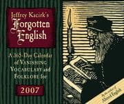 Tapa de Jeffrey Kacirk's Forgotten English 2007 Calendar