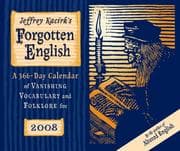 Tapa de Jeffrey Kacirks Forgotten English 2008 Calendar