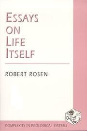 Tapa de Essays on Life Itself