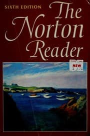 Tapa de The Norton Reader -- Sixth Edition