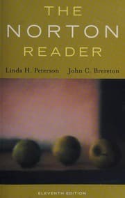 Tapa de The Norton reader -- Eleventh Edition