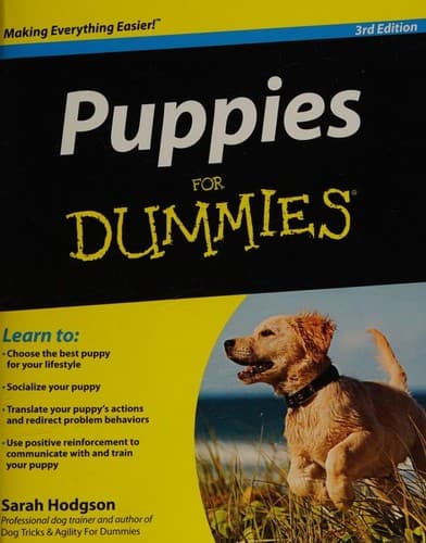 Tapa de Puppies for dummies