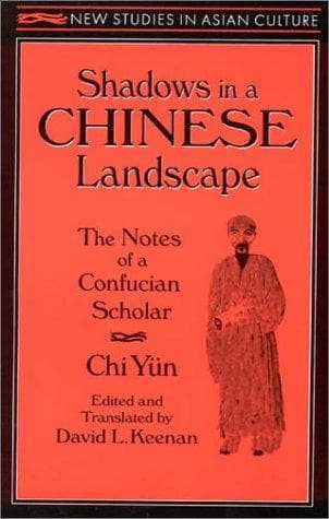Tapa de Shadows in a Chinese Landscape