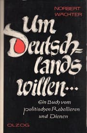 Tapa de Um Deutschlands willen...