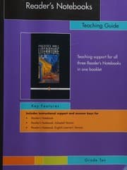 Tapa de Reader's Notebook Teaching Guide -- Grade 10