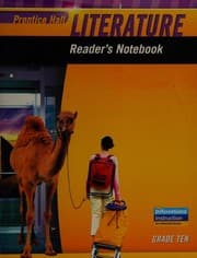Tapa de Reader's Notebook -- Grade Ten