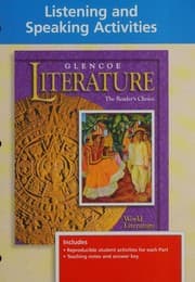 Tapa de Listening and Speaking Activities -- World Literature