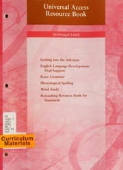 Tapa de Universal Access Resource Book -- Grade 7