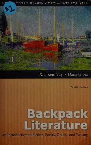 Tapa de Backpack literature