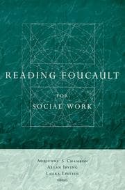 Tapa de Reading Foucault for social work