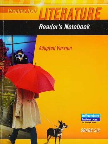 Tapa de Reader's Notebook