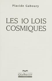 Tapa de 10 Lois Cosmiques