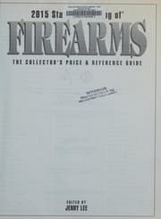 Tapa de 2015 Standard Catalog of Firearms