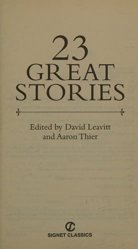 Tapa de 23 Great Stories