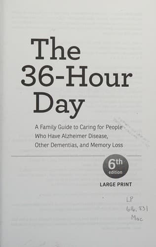 Tapa de 36-Hour Day