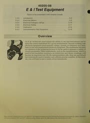 Tapa de 40205-08 E and I Test Equipment TG