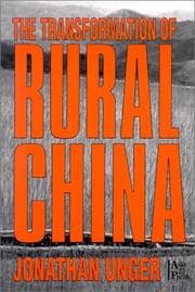 Tapa de The Transformation of Rural China (Asia and the Pacific)