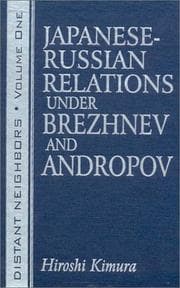 Tapa de Japanese-Russian relations under Brezhnev and Andropov