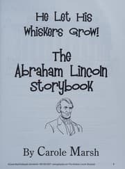 Tapa de The Abraham Lincoln Storybook