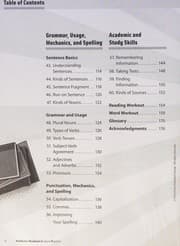 Tapa de Academic Workout, Reading and Language Arts