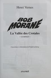 Tapa de Ac -la Vallee des Crotales (Roman / BD) N. 36