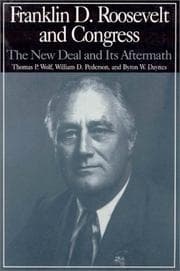 Tapa de Franklin D. Roosevelt and Congress