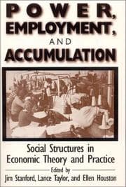 Tapa de Power, Employment and Accumulation
