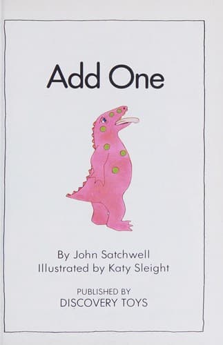 Tapa de Add one (First maths)