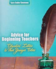 Tapa de Advice for Beginning Teachers