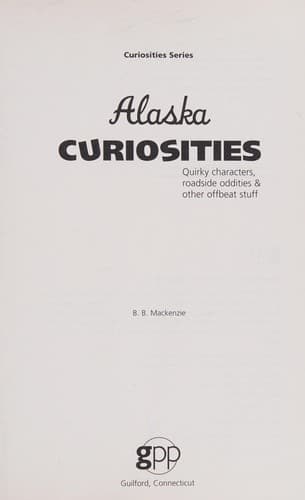 Tapa de Alaska Curiosities