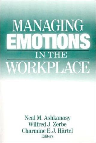 Tapa de Managing Emotions in the Workplace