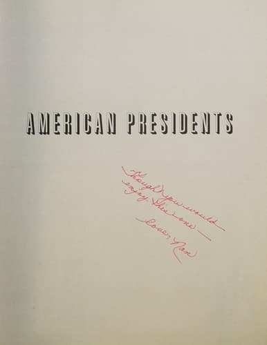 Tapa de American Presidents