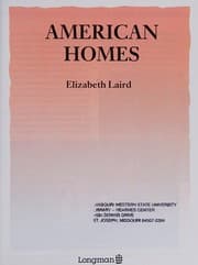 Tapa de American Homes (American Background Readers)