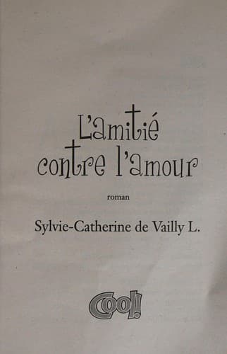 Tapa de Amitie Contre Amour