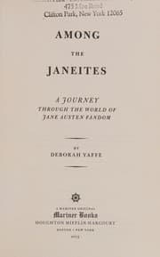 Tapa de Among the Janeites