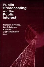 Tapa de Public broadcasting and the public interest