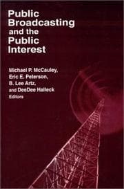 Tapa de Public Broadcasting and the Public Interest