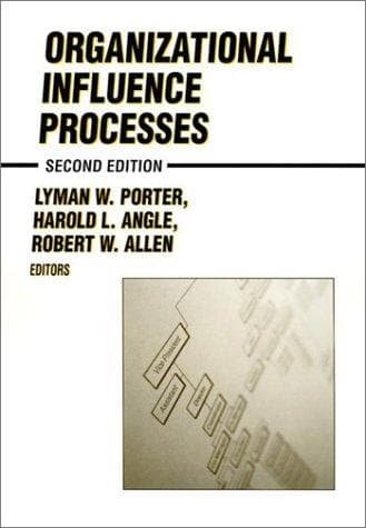 Tapa de Organizational Influence Processes