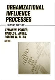 Tapa de Organizational Influence Processes