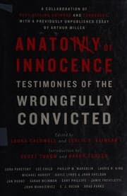 Tapa de Anatomy of innocence