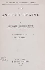 Tapa de The Ancient Regime