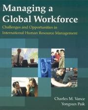 Tapa de Managing a global workforce