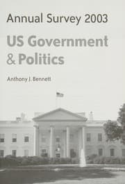 Tapa de Annual Survey 2003 US Government & Politics 2003