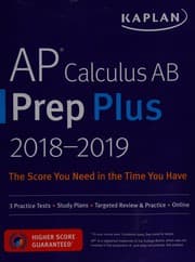 Tapa de AP calculus AB prep plus 2018-2019