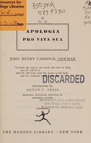 Tapa de Apologia Pro Vita Sua
