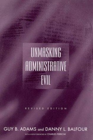 Tapa de Unmasking administrative evil