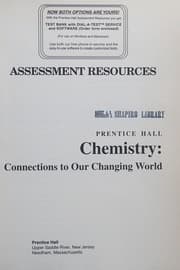 Tapa de Assessment Resources (Chemistry: Connections to Our Changing World)