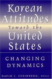 Tapa de Korean attitudes toward the United States