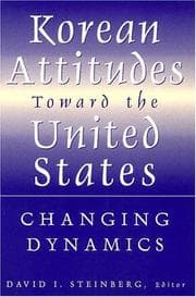 Tapa de Korean Attitudes Toward The United States