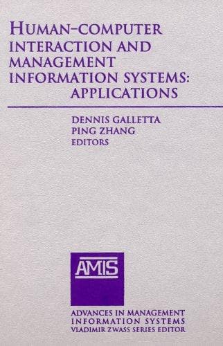 Tapa de Human-Computer Interaction and Management Information Systems